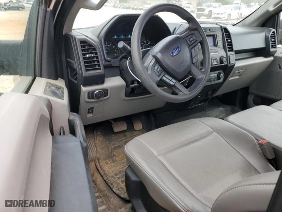 2019 Ford F-150 XL with VIN 1FTMF1CB5KKD35653, listed as a Copart auction lot 49226165 with 60,076 mi miles and Salvage Title. Bid and sale history available at carsss.com. Image 8.
