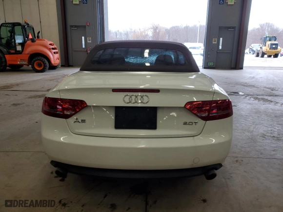 2012 Audi A5 2.0T Premium Plus with VIN WAUJFAFH5CN000635, listed as a Copart auction lot 43151545 with 97,144 mi miles and Salvage Title. Bid and sale history available at carsss.com. Image 6.