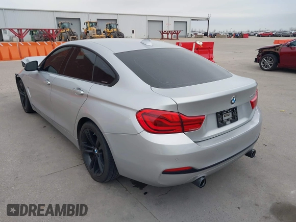 2018 BMW 4 Series 440i with VIN WBA4J5C57JBF07924, listed as a IAAI auction lot 41595682 with 75,121 mi miles and . Bid and sale history available at DreamBid. Image 3.