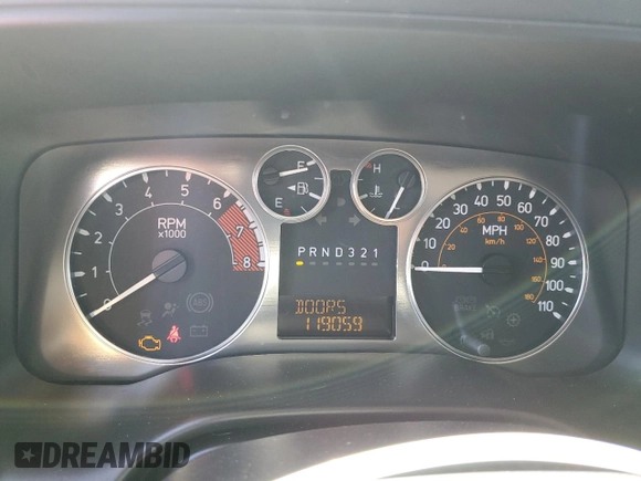 2008 Hummer H3 SUV with VIN 5GTEN13E888129999, listed as a Copart auction lot 69536884 with 119,059 mi miles and Salvage Title. Bid and sale history available at carsss.com. Image 9.