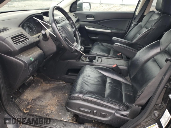 2012 Honda CR-V EX-L with VIN JHLRM4H73CC004506, listed as a Copart auction lot 58262325 with 182,451 mi miles and Salvage title. Bid and sale history available at DreamBid. Image 7.