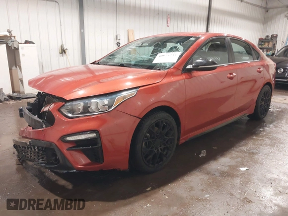 2020 Kia Forte GT-Line with VIN 3KPF34AD0LE199282, listed as a IAAI auction lot 40875733 with 80,593 mi miles. Bid and sale history available at carsss.com. Image 17.