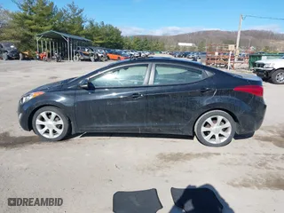 2012 Hyundai Elantra GLS with VIN 5NPDH4AE8CH083096, listed as a IAAI auction lot 41857602 with 87,746 mi miles. Bid and sale history available at carsss.com. Image 14.