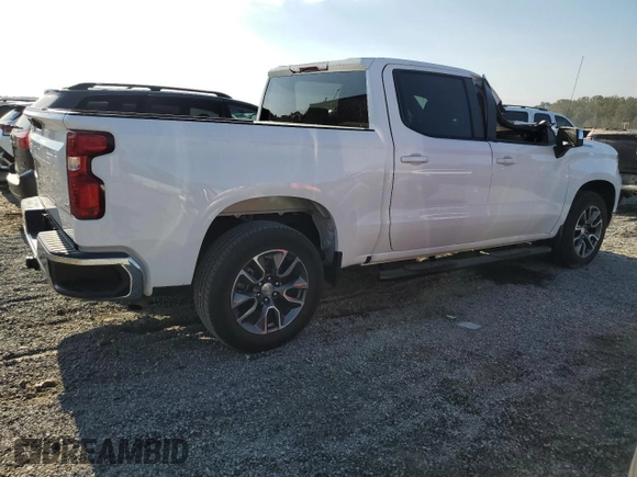 2023 Chevrolet Silverado 1500 LT with VIN 2GCPACED5P1115863, listed as a Copart auction lot 73795134 with 3,827 mi miles and Salvage Title. Bid and sale history available at DreamBid. Image 3.