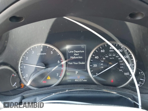2019 Lexus NX 300 with VIN JTJBARBZ6K2182068, listed as a IAAI auction lot 42564132 with 46,337 mi miles and . Bid and sale history available at DreamBid. Image 7.