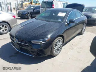 2025 Mercedes-Benz CLA with VIN W1K5J4GB7SN509497, listed as a IAAI auction lot 41757649 with 17,844 mi miles. Bid and sale history available at carsss.com. Image 2.