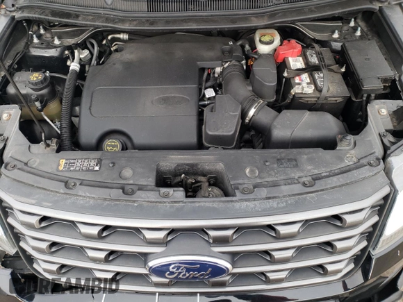2017 Ford Explorer XLT with VIN 1FM5K8D85HGA83650, listed as a Copart auction lot 45847155 with 103,618 mi miles and Salvage Title. Bid and sale history available at DreamBid. Image 12.