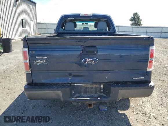 2014 Ford F-150 XL with VIN 1FTFX1EF9EKF94236, listed as a Copart auction lot 62954045 with 203,713 mi miles and Salvage title. Bid and sale history available at DreamBid. Image 6.