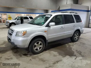 2007 Honda Pilot EX-L with VIN 5FNYF18747B029506, listed as a Copart auction lot 49376175 with 232,186 mi miles and Salvage Title. Bid and sale history available at carsss.com. Image 1.