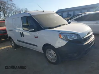 2019 Ram ProMaster City Cargo Tradesman z VIN ZFBHRFAB8K6L98752, wystawiony jako IAAI lot #41768646 z przebiegiem 142 970 mil mil oraz . Historia ofert i sprzedaży dostępna na DreamBid. Obrazek 1.