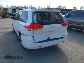 2012 Toyota Sienna XLE AAS with VIN 5TDYK3DC0CS254294, listed as a IAAI auction lot 41274822 with 135,135 mi miles and . Bid and sale history available at carsss.com. Image 6.