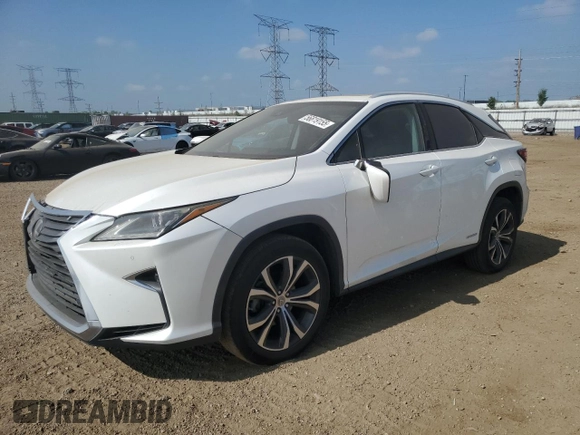 2016 Lexus RX 450h with VIN 2T2BGMCA6GC008406, listed as a Copart auction lot 56819155 with 47,804 mi miles and Salvage title. Bid and sale history available at DreamBid. Image 1.