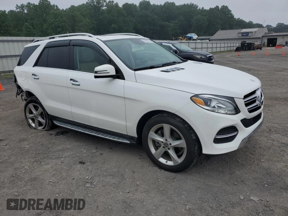 2017 Mercedes-Benz GLE 350 with VIN 4JGDA5HBXHA908197, listed as a Copart auction lot 62640215 with 67,165 mi miles and Salvage title. Bid and sale history available at DreamBid. Image 4.