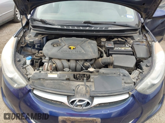 2012 Hyundai Elantra Limited z VIN 5NPDH4AE4CH136067, wystawiony jako IAAI lot #42150081 z przebiegiem 32 325 mil mil oraz . Historia ofert i sprzedaży dostępna na DreamBid. Obrazek 10.