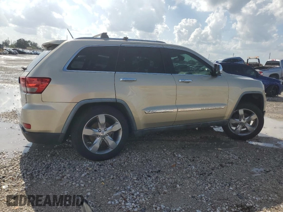 2011 Jeep Grand Cherokee Overland with VIN 1J4RS6GG4BC710103, listed as a Copart auction lot 51316235 with 179,393 mi miles and Salvage Title. Bid and sale history available at DreamBid. Image 3.