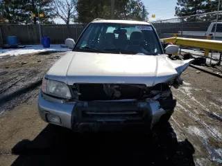 2001 Subaru Forester S w/Premium Pkg with VIN JF1SF65661H723898, listed as a Copart auction lot 45386555 with 139,820 mi miles and Salvage Title. Bid and sale history available at carsss.com. Image 5.