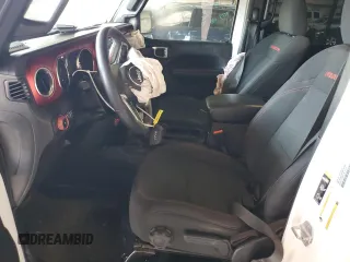 2021 Jeep Wrangler Unlimited Rubicon z VIN 1C4JJXFG5MW767036, wystawiony jako Copart lot #56918355 z przebiegiem 52 994 mil mil oraz Szkoda całkowita • Salvage title. Historia ofert i sprzedaży dostępna na DreamBid. Obrazek 7.