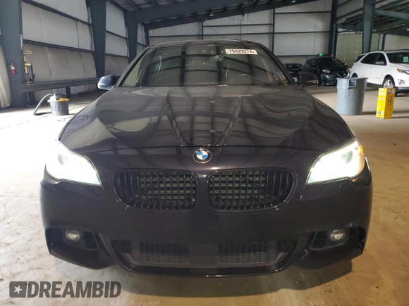 2015 BMW 5 Series 535d xDrive with VIN WBAFV3C51FD686441, listed as a Copart auction lot 79429274 with 67,193 mi miles and Salvage title. Bid and sale history available at DreamBid. Image 5.