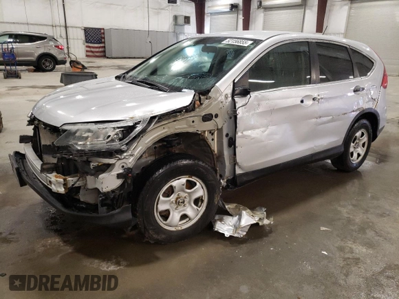 2016 Honda CR-V LX with VIN 5J6RM4H36GL124519, listed as a Copart auction lot 52156855 with 140,465 mi miles and Salvage Title. Bid and sale history available at carsss.com. Image 1.