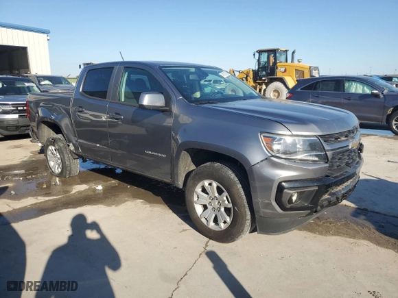 2021 Chevrolet Colorado 2WD LT with VIN 1GCGSCEN3M1138713, listed as a Copart auction lot 48132165 with 85,213 mi miles and Salvage Title. Bid and sale history available at carsss.com. Image 4.
