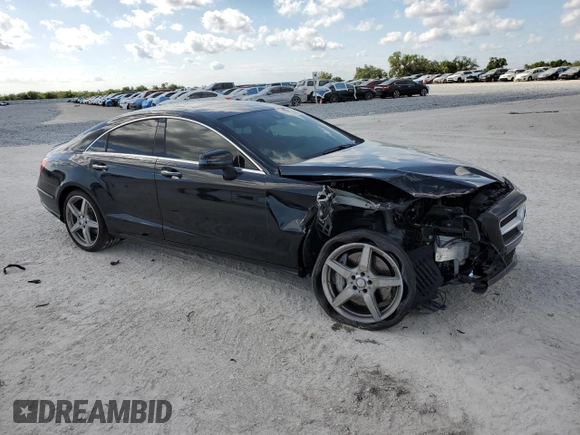 2014 Mercedes-Benz CLS-Class CLS 550 with VIN WDDLJ7DB0EA097173, listed as a Copart auction lot 49833315 with 66,237 mi miles and Salvage Title. Bid and sale history available at carsss.com. Image 4.