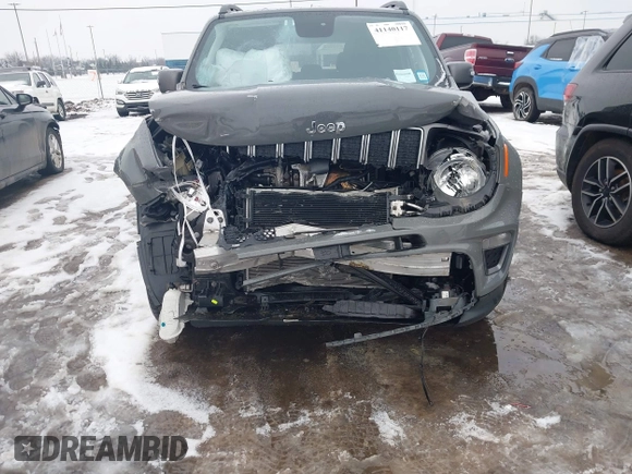 2020 Jeep Renegade Limited with VIN ZACNJBD11LPL74100, listed as a IAAI auction lot 41140117 with 45,067 mi miles and . Bid and sale history available at DreamBid. Image 6.