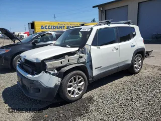 2017 Jeep Renegade Altitude with VIN ZACCJABB5HPE42535, listed as a Copart auction lot 55996775 with 66,379 mi miles and Salvage title. Bid and sale history available at DreamBid. Image 1.