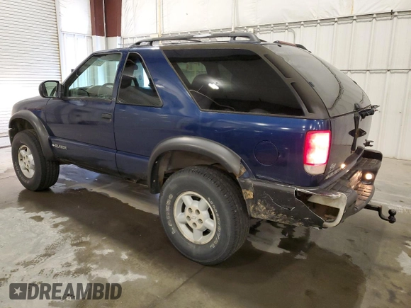 1999 Chevrolet Blazer LS с VIN 1GNCT18W9XK157387, выставлен на аукционе Copart как лот 49667765 с пробегом 182 411 миль миль и Списание • Salvage title. История ставок и продаж доступна на DreamBid. Изображение 2.