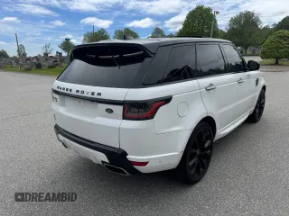 2020 Land Rover Range Rover Sport HST with VIN SALWS2RU1LA726169, listed as a Copart auction lot 57899135 with 87,478 mi miles and Clean title. Bid and sale history available at DreamBid. Image 4.