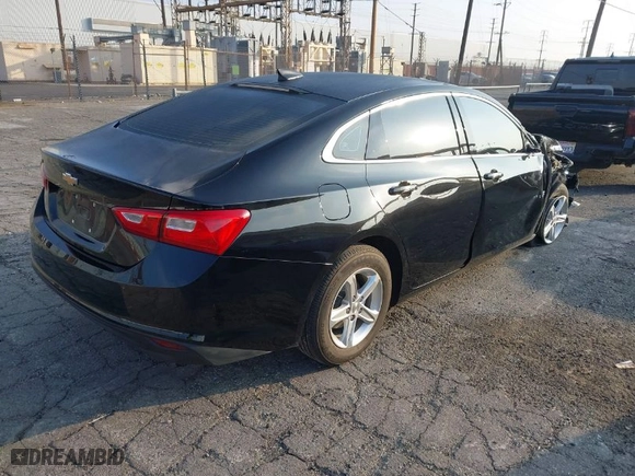 2023 Chevrolet Malibu LS with VIN 1G1ZB5ST0PF124615, listed as a IAAI auction lot 41461851 with 41,677 mi miles. Bid and sale history available at carsss.com. Image 4.