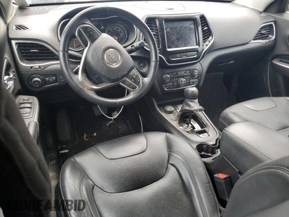 2019 Jeep Cherokee Limited with VIN 1C4PJMDN6KD117182, listed as a Copart auction lot 59202265 with 91,279 mi miles and Non repairable. Bid and sale history available at DreamBid. Image 8.
