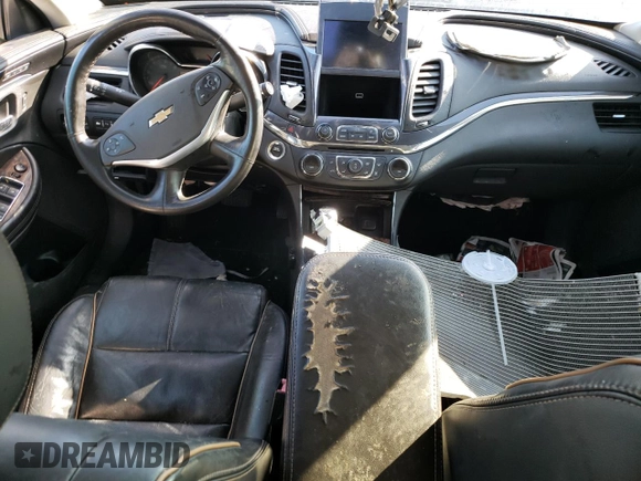 2015 Chevrolet Impala LTZ with VIN 2G1155SL5F9102332, listed as a Copart auction lot 87055694 with 146,289 mi miles and Salvage Title. Bid and sale history available at DreamBid. Image 8.