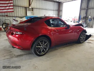 2021 Mazda MX-5 Miata RF Grand Touring with VIN JM1NDAM73M0456104, listed as a Copart auction lot 55529554 with 15,795 mi miles. Bid and sale history available at carsss.com. Image 3.