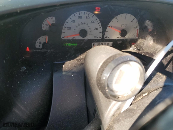 2004 Ford F-150 Heritage Lightning with VIN 2FTRF07394CA62825, listed as a Copart auction lot 45794935 with 117,044 mi miles and Salvage Title. Bid and sale history available at carsss.com. Image 9.