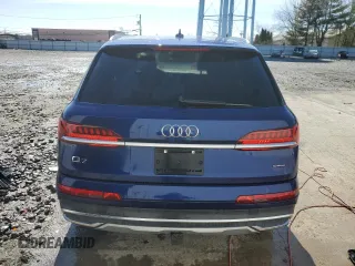 2020 Audi Q7 Premium with VIN WA1AXAF79LD007546, listed as a Copart auction lot 49956855 with 58,506 mi miles and Salvage title. Bid and sale history available at DreamBid. Image 6.