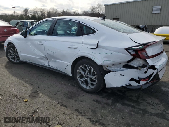 2023 Hyundai Sonata SEL with VIN KMHL64JA8PA283323, listed as a Copart auction lot 45757175 with 22,949 mi miles and Salvage Title. Bid and sale history available at DreamBid. Image 2.