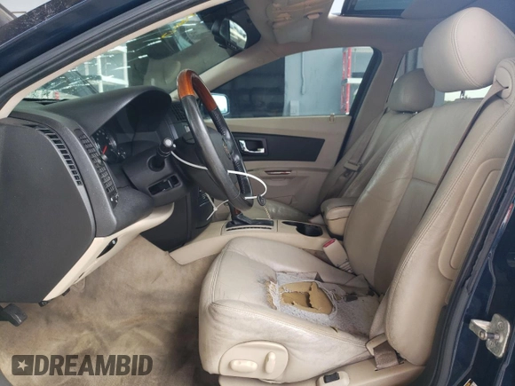 2005 Cadillac CTS with VIN 1G6DP567050235555, listed as a Copart auction lot 73053684 with 95,800 mi miles and Salvage Title. Bid and sale history available at carsss.com. Image 7.