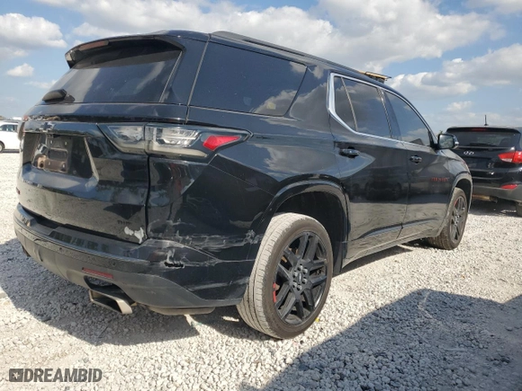 2018 Chevrolet Traverse Premier with VIN 1GNEVJKW2JJ254701, listed as a Copart auction lot 53482085 with 152,687 mi miles and Clean Title. Bid and sale history available at carsss.com. Image 3.