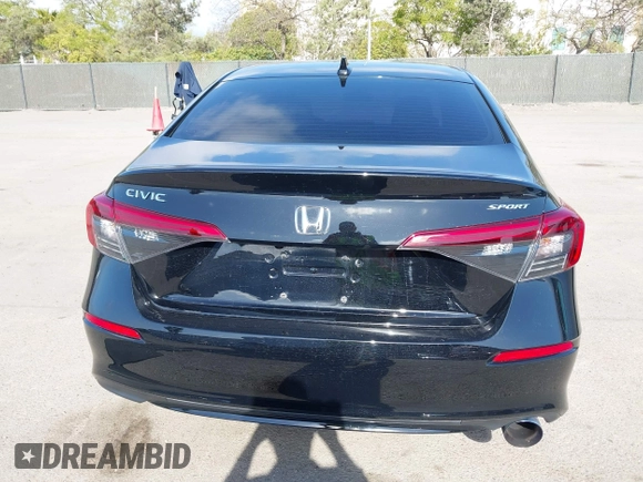 2023 Honda Civic Sport with VIN 2HGFE2F55PH505548, listed as a IAAI auction lot 42128060 with 46,350 mi miles and . Bid and sale history available at DreamBid. Image 16.