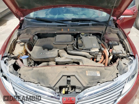 2015 Lincoln MKZ Hybrid with VIN 3LN6L2LU1FR603300, listed as a Copart auction lot 55769375 with 136,243 mi miles and Salvage title. Bid and sale history available at DreamBid. Image 11.