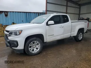 2021 Chevrolet Colorado 4WD LT with VIN 1GCHTCEA8M1238692, listed as a Copart auction lot 52102435 with 92,069 mi miles and Clean Title. Bid and sale history available at carsss.com. Image 1.