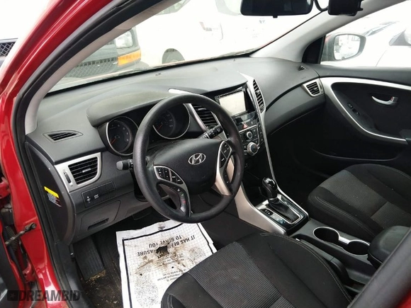 2016 Hyundai Elantra GT with VIN KMHD35LH4GU252193, listed as a IAAI auction lot 42071921 with 143,268 mi miles. Bid and sale history available at carsss.com. Image 5.