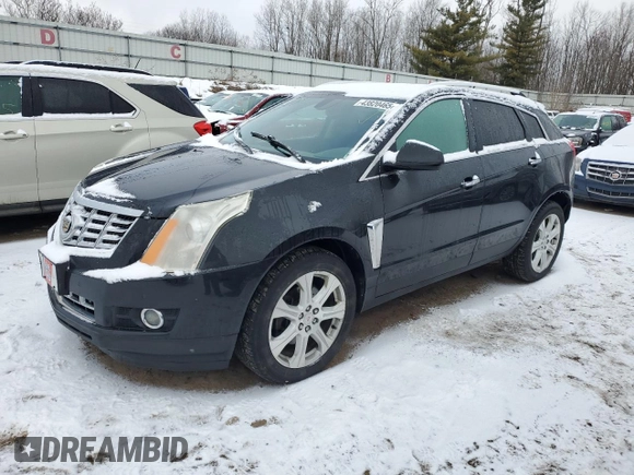 2013 Cadillac SRX Performance Collection with VIN 3GYFNHE36DS542242, listed as a Copart auction lot 43820465 with 249,568 mi miles and Salvage Title. Bid and sale history available at carsss.com. Image 1.