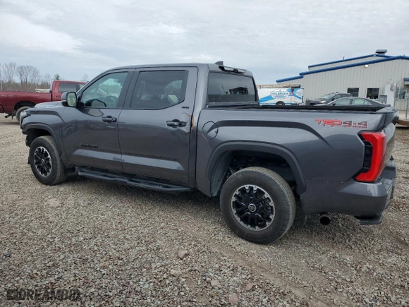 2024 Toyota Tundra 4WD SR5 with VIN 5TFLA5DB1RX148410, listed as a Copart auction lot 53952555 with 34,843 mi miles and Salvage Title. Bid and sale history available at carsss.com. Image 2.