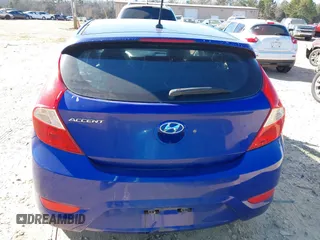 2013 Hyundai Accent SE with VIN KMHCU5AEXDU069605, listed as a IAAI auction lot 41320851 with 110,295 mi miles. Bid and sale history available at carsss.com. Image 16.