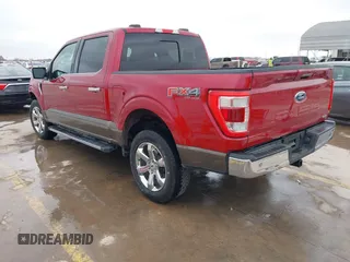 2021 Ford F-150 XL with VIN 1FTFW1E88MKD73004, listed as a IAAI auction lot 41697736 with 16,208 mi miles and . Bid and sale history available at carsss.com. Image 3.
