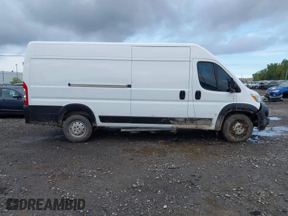 2023 Ram ProMaster Cargo with VIN 3C6MRVJG5PE511969, listed as a IAAI auction lot 40445544 with 220,363 mi miles and . Bid and sale history available at DreamBid. Image 13.