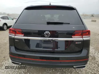 2021 Volkswagen Atlas SEL with VIN 1V2BP2CAXMC603447, listed as a Copart auction lot 50500474 with 52,691 mi miles and Salvage title. Bid and sale history available at DreamBid. Image 6.