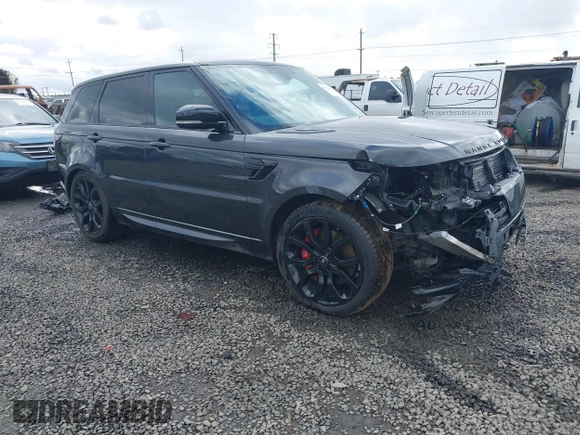 2021 Land Rover Range Rover Sport HSE Dynamic with VIN SALWR2SE4MA763250, listed as a IAAI auction lot 41533842 with 34,096 mi miles. Bid and sale history available at carsss.com. Image 1.