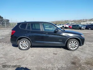 2015 BMW X3 xDrive28i with VIN 5UXWX9C52F0D53867, listed as a IAAI auction lot 42053215 with 93,816 mi miles. Bid and sale history available at carsss.com. Image 13.